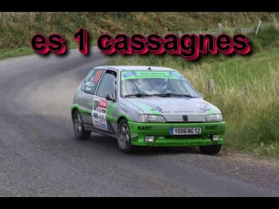 rallye du rouergue 2010 camera embarque