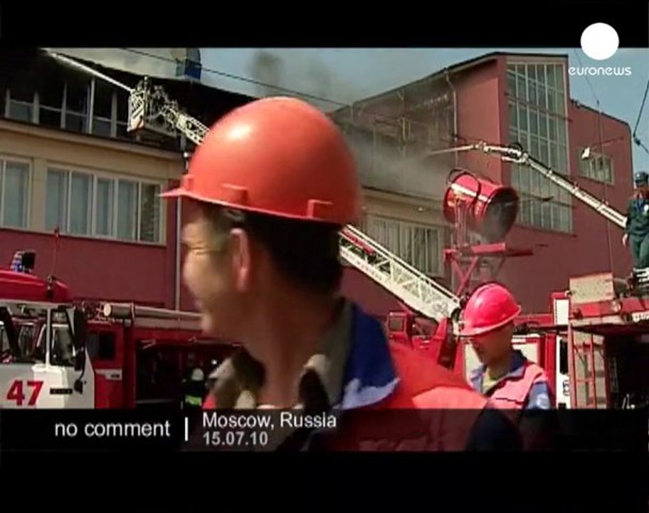 Fire breaks out in Moscow art restoration... - no comment