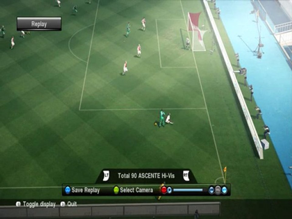 Pes 2010-Böle serefsizlik olmaz bide sarkı kart yedik:D