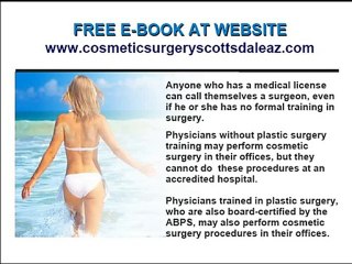 Board Certified Plastic Surgeon Scottsdale AZ