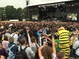 Coup d'envoi du festival des Vieilles Charrues à Carhaix