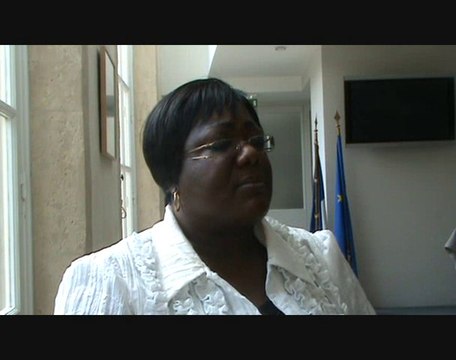 ITW //Désirée Ouloto Porte-parole principale de M. Alassane.