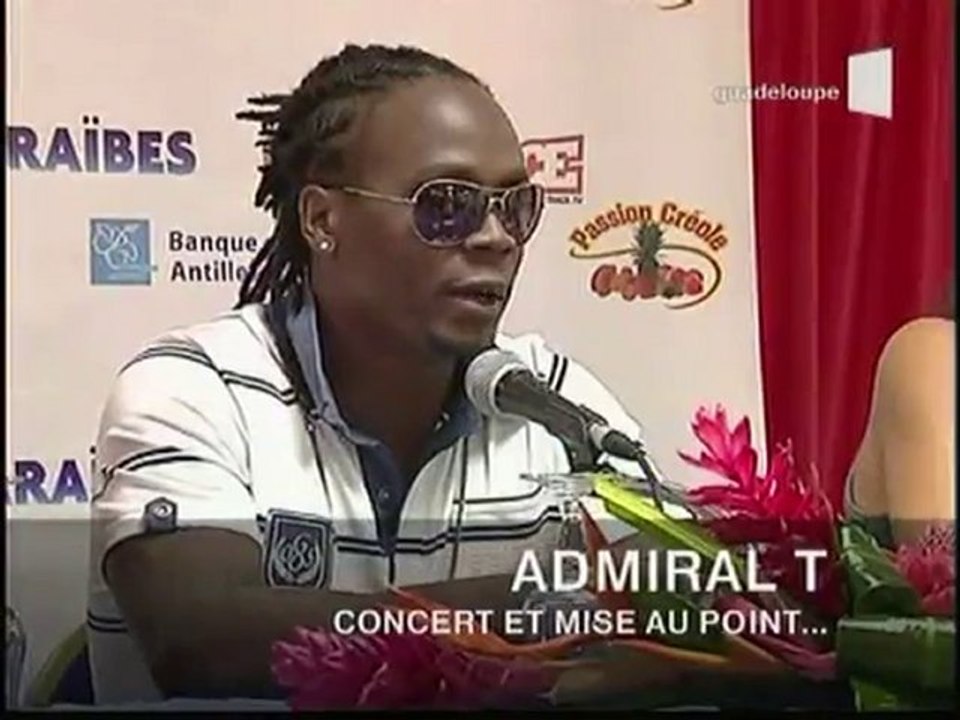 ADMIRAL T - Concert et mise au point...