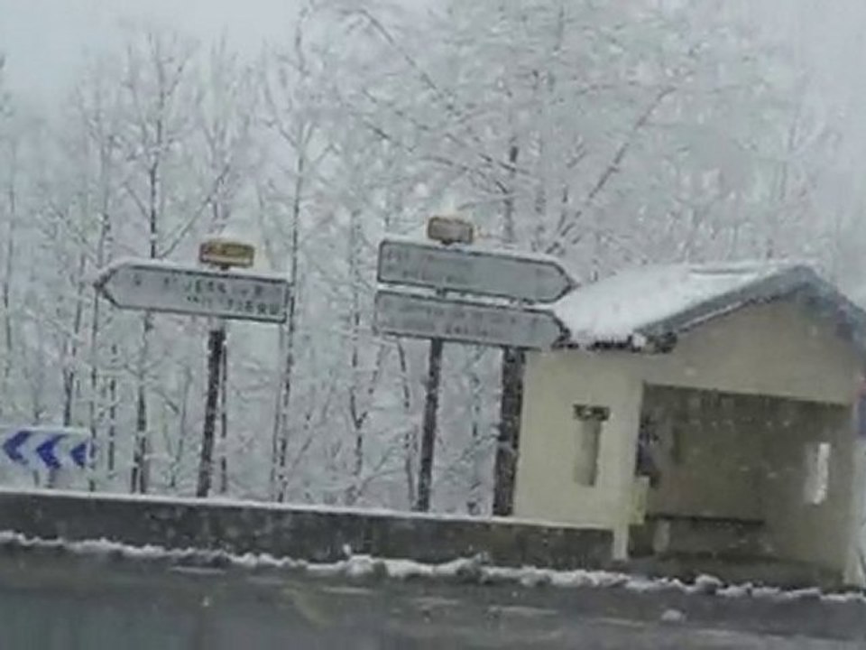 Descente des menuires fin novembre 2009