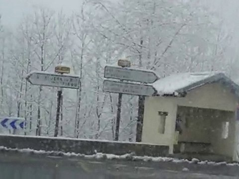 Descente des menuires fin novembre 2009