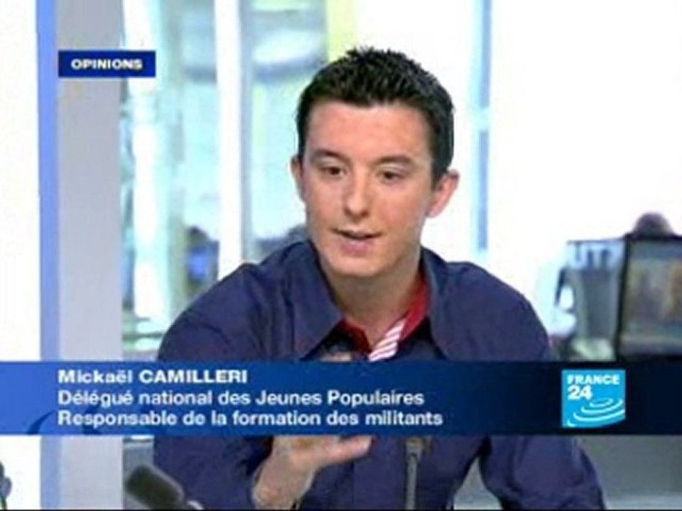 Mickael CAMILLERI sur France 24 vs Laurianne Deniaud