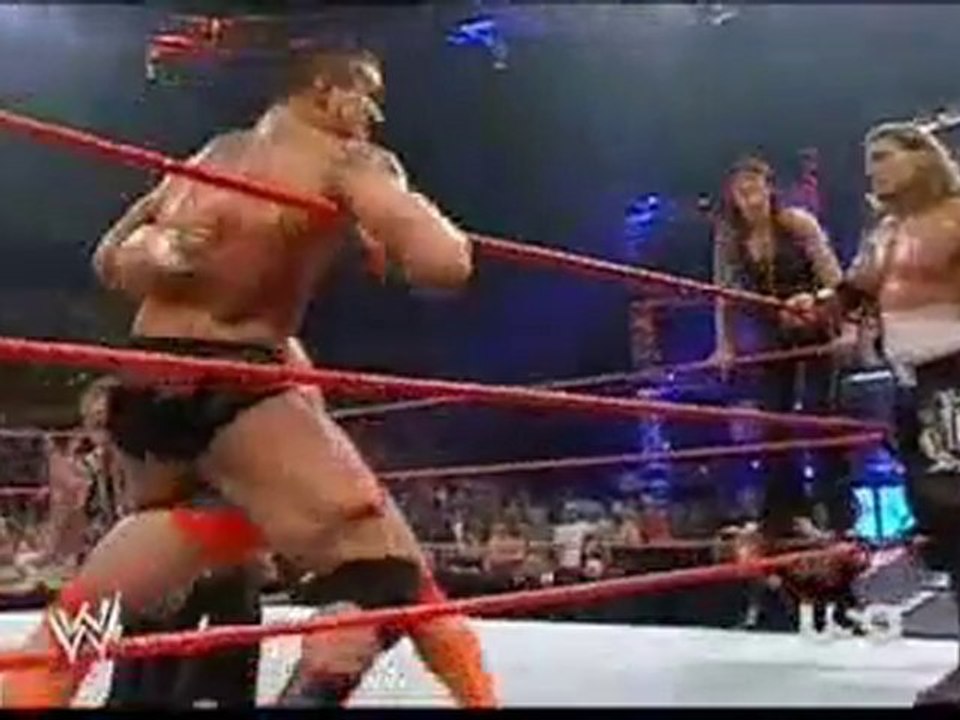 The Rated RKO with Lita vs Trish Carlito and John Cena part2
