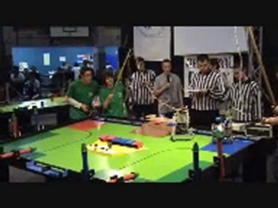 3eme match eurobot junior 2010 couvin