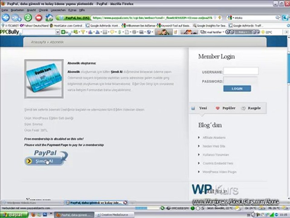 WP Kurs "Wordpress Videolu Kurs"