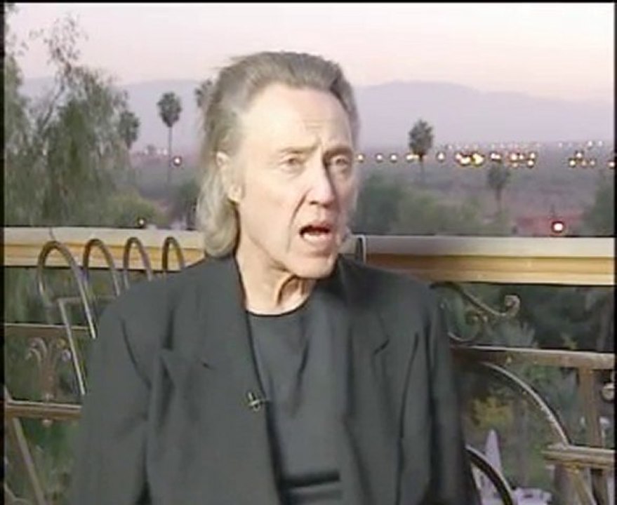 ITV Christopher Walken Festival du Film de Marrakech 2009