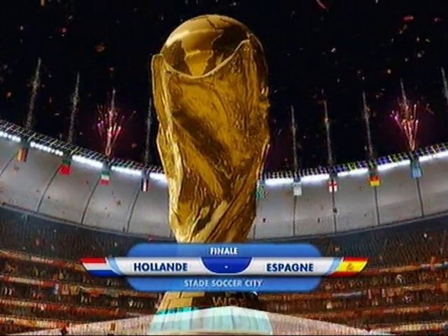 Programme Coupe Du Monde 2010 Espagne Vs Pays-Bas – Photo A4, Neuf, Cadeau Parfait