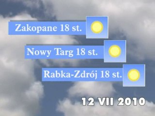 Prognoza pogody próba