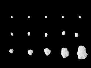 Approche de l'astéroïde Lutetia par la sonde Rosetta