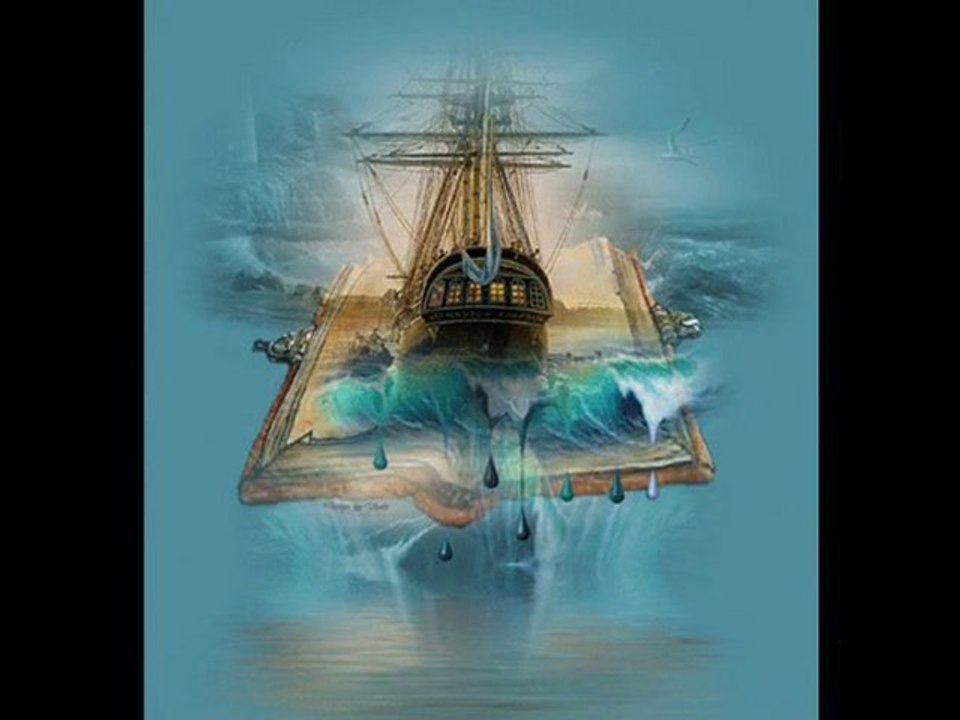 Fraîcheur mer cascades.