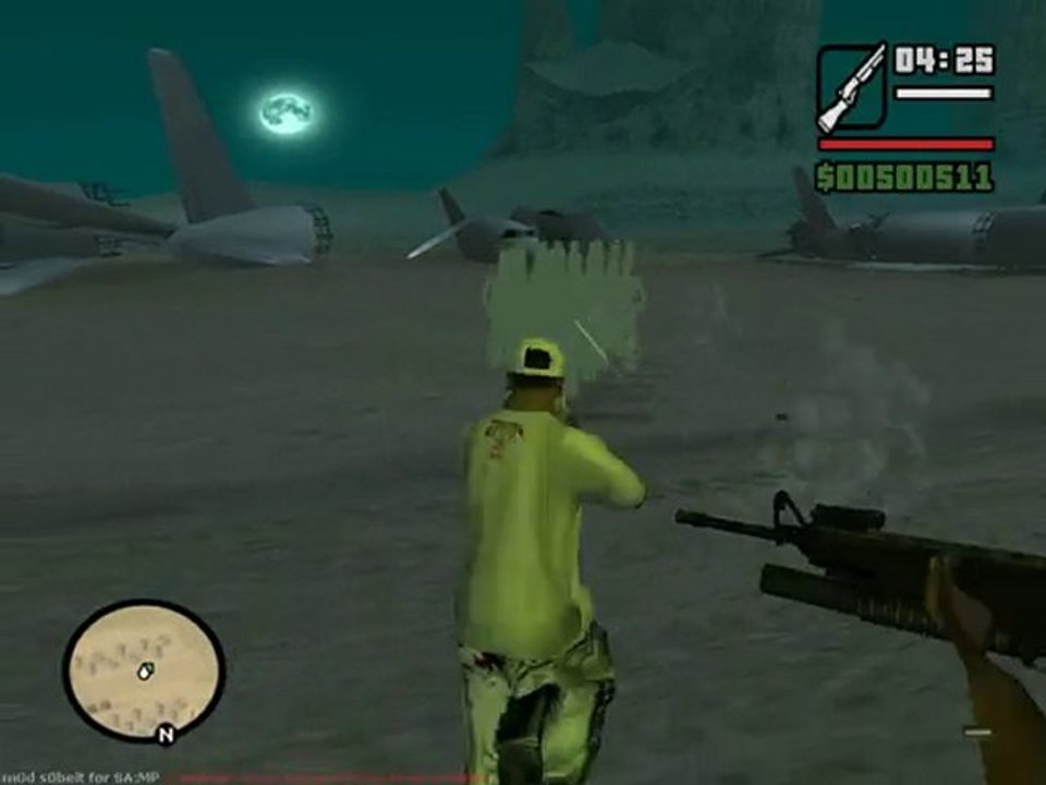 Gta San Andreas Uzaylıların istilası Aliens