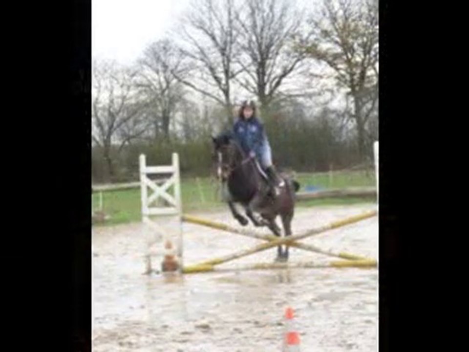 cours obstacle Razièle 4 ans