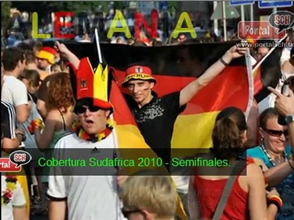 Spot Portalsch.tk: Semifinales sudáfrica 2010