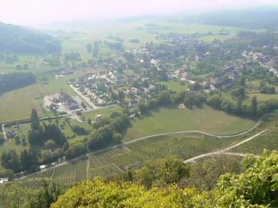 Chateau-Chalon le panorama