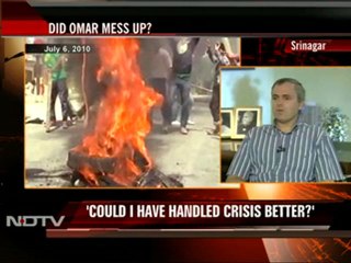 Omar to NDTV on deploying army
