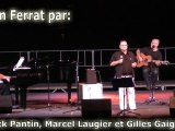 Marcel Laugier chante Jean Ferrat