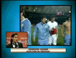 Uruguay Alemania-Edinson Cavani