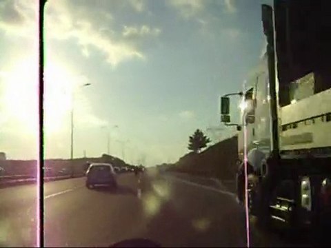 Eskihisar - Gişeler Kawasaki 2007 Z750 ile Honda 2009 600RR