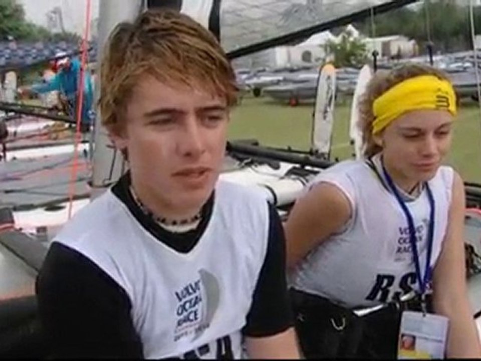 Practice Day 2 - Volvo Youth Worlds 2010