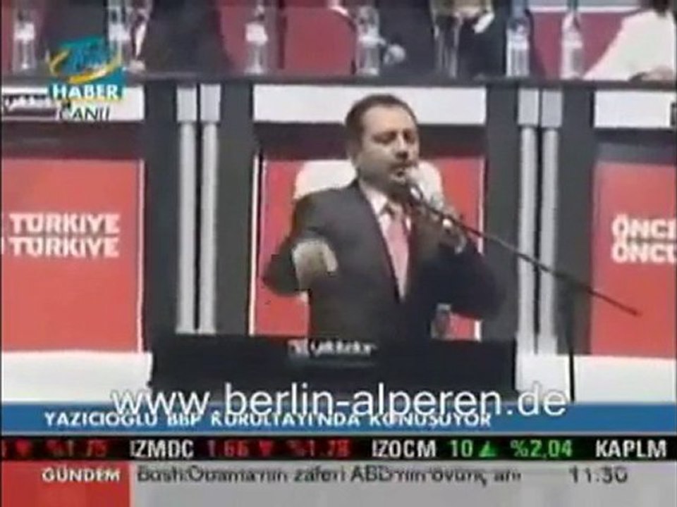 Muhsin YAZICIOĞLU İzaçet Almadık.