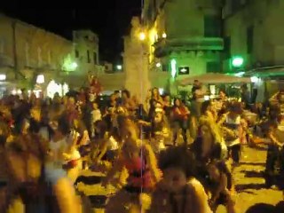 Flash Mob in Piazza Ercole a Tropea