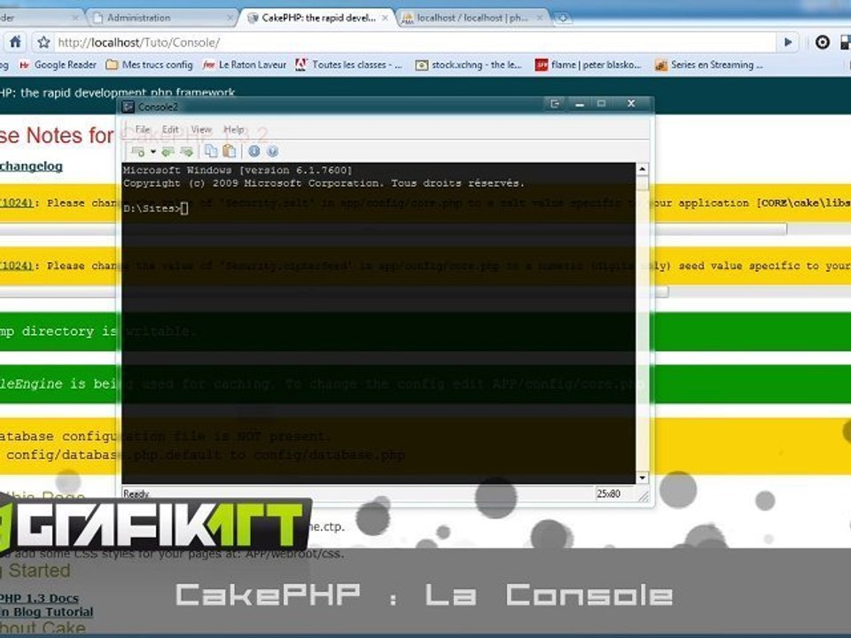 Tutoriel Vidéo : Console CakePHP