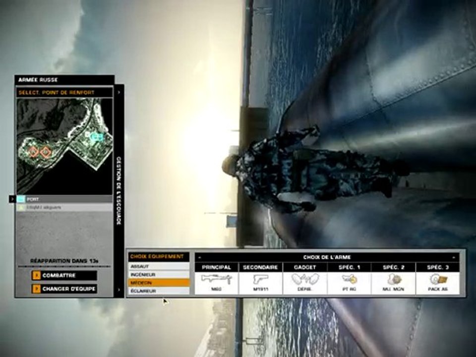 Survie en hors-zone Battlefield bad company 2