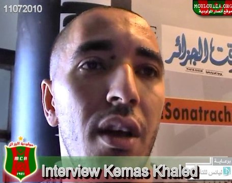 khaled kemas 5 recrue mouloudeenne