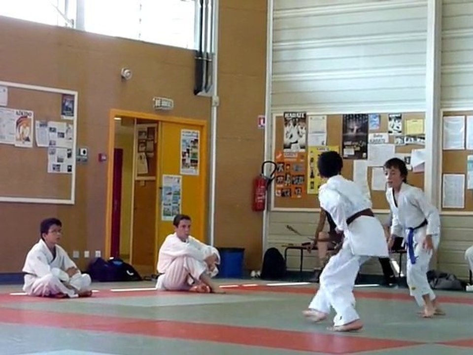 MIDARE COMBAT ENFANTS KARATE DO SHOTOKAI STAGE ETE 2010