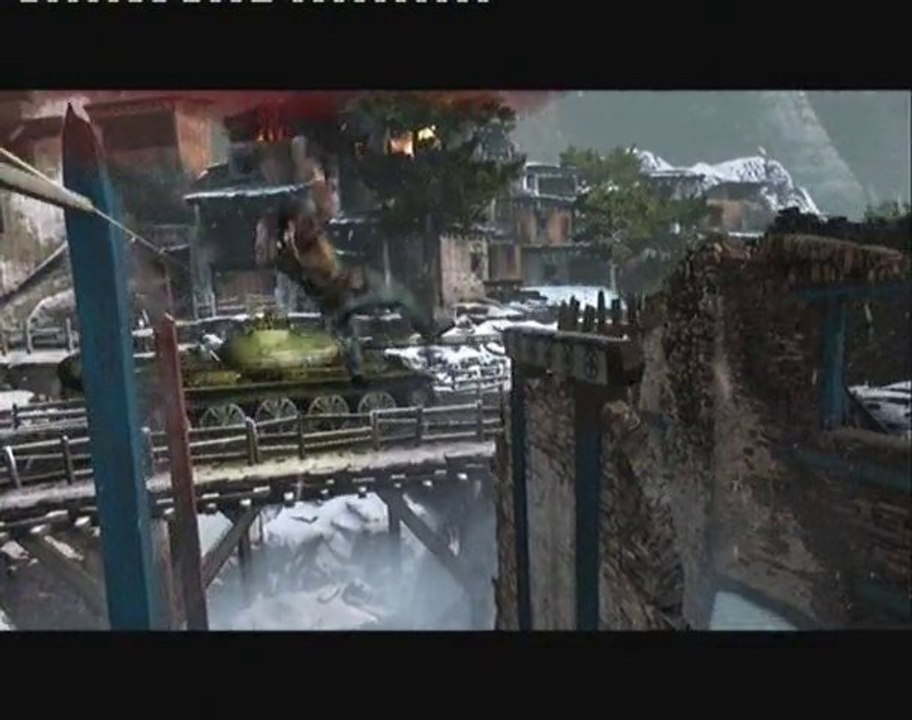 Uncharted 2 Walkthrough: 17/ Comment Détruire un Tank?