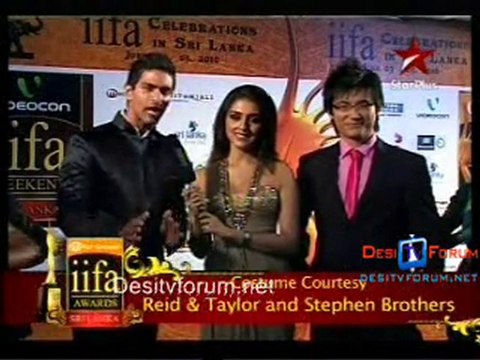 IIFA Awards 2010 [Green Carpet] - 11th July 2010 - Pt6
