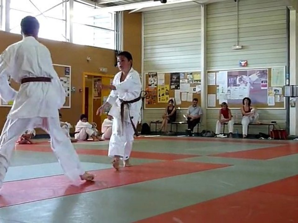 RANDORI COMBAT SOUPLE ENFANTS KARATE DO SHOTOKAI STAGE