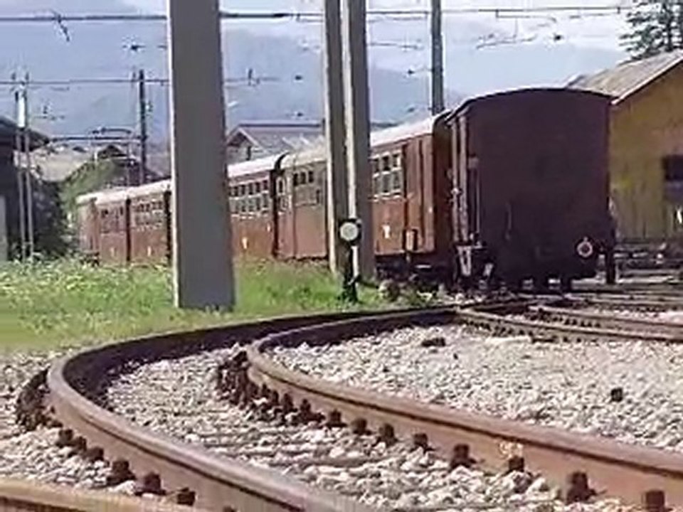 Mariazellerbahn - Abfahrt REX 6814 (11.07.2010)