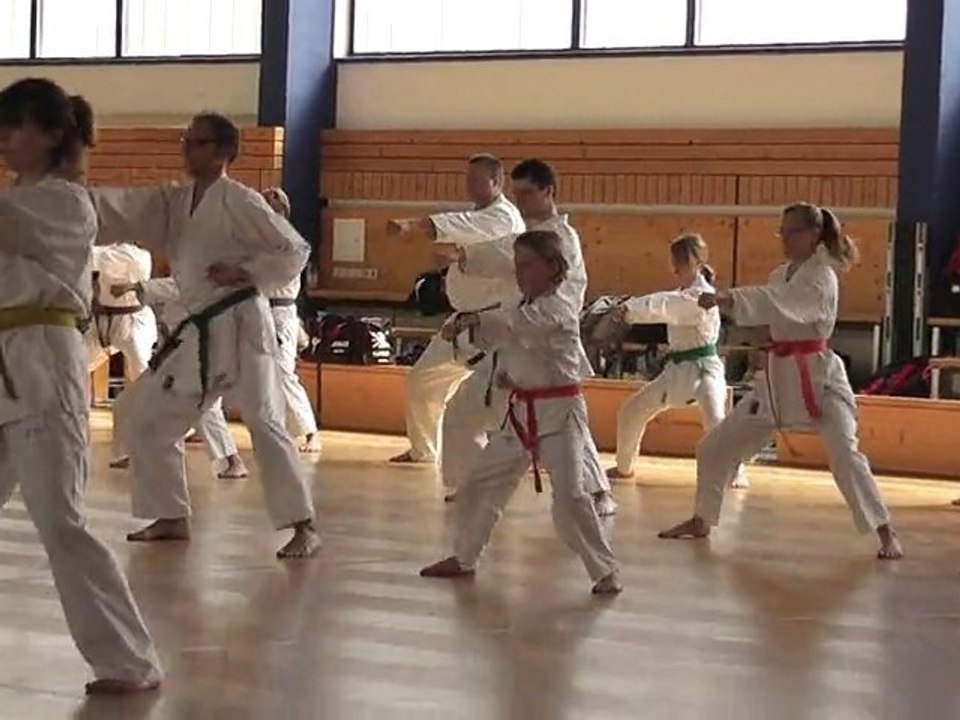 Karate-Wochenende in Lübbenau 2010 Video 3
