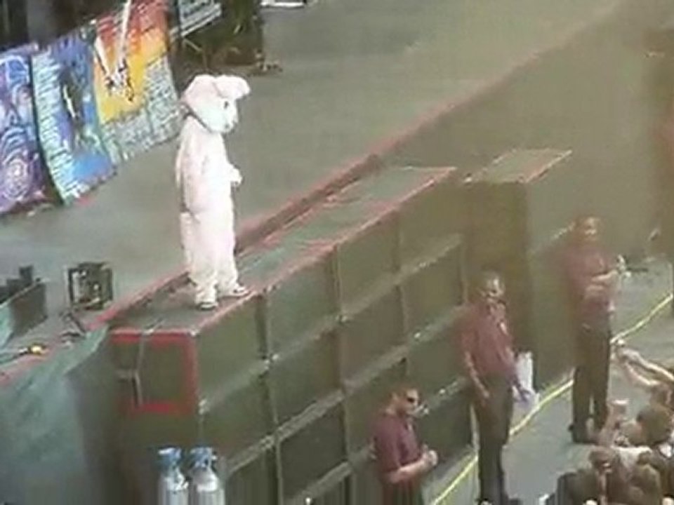 Green Day @ Parc des Princes - Pink Bunny - YMCA