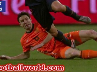 Holland Spain Final 1 Half Moments In Slow Mo HD