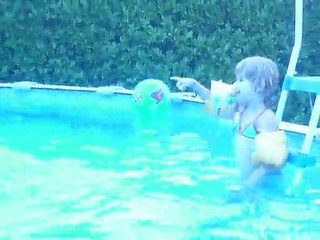 mes merveilles dans la piscine