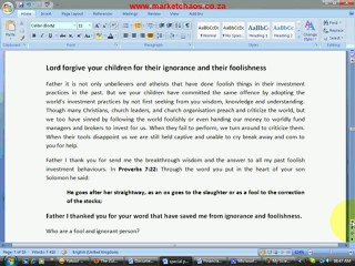 Prayers for Forgiveness and for Financial  Blessings