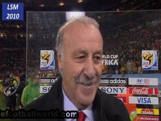 Interview After Final Match With DEL BOSQUE Spanish Coach