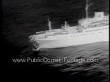 Andrea Doria Ship Sinks Public Domain Archival Stock Footage