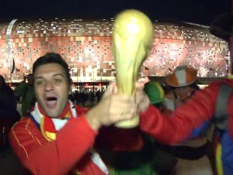 Larmes de joie en Espagne, de tristesse aux Pays-Bas