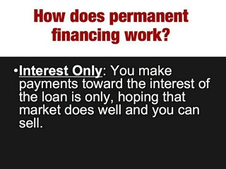 Permanent Financing