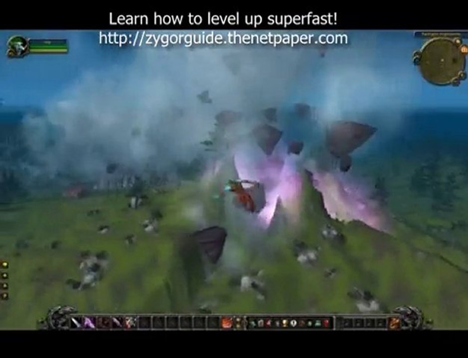 WoW Cataclysm Gameplay New Zone tour Twilight