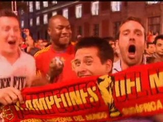 Spain welcomes home World Cup heroes