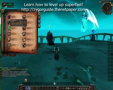 World of Warcraft Cataclysm Worgen Death Knight Gameplay