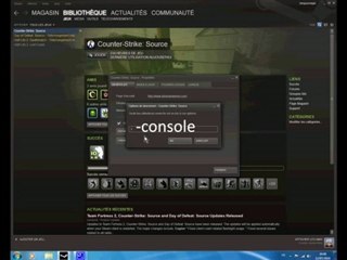 mettre la console sur css